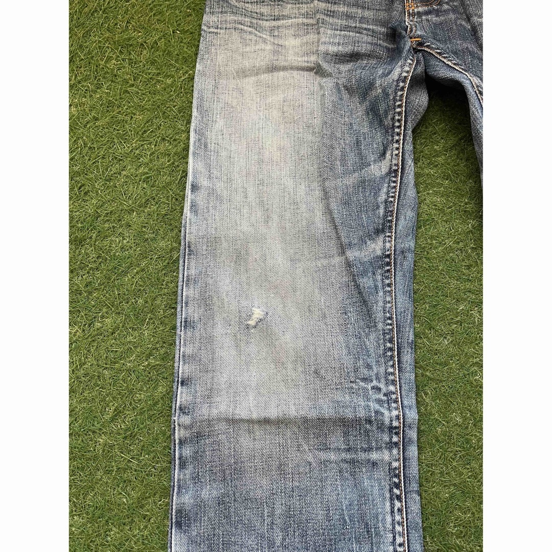 Nudie Jeans(ヌーディジーンズ)のnudie jeans ヌーディージーンズ NJ3254 革パッチ w32L32 メンズのパンツ(デニム/ジーンズ)の商品写真