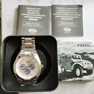 FOSSIL - FOSSIL レア日時計 新品未使用品の通販 by さかな's shop