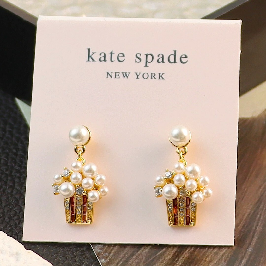 kate spade new york(ケイトスペードニューヨーク)の【新品♠️本物】ケイトスペード ポップコーン ピアス レディースのアクセサリー(ピアス)の商品写真