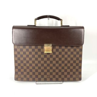 ルイヴィトン(LOUIS VUITTON)のルイヴィトン LOUIS VUITTON アルトナPM N53315 ダミエ ハンドバッグ カバン ビジネスバッグ ダミエキャンバス エベヌ ブラウン(ビジネスバッグ)