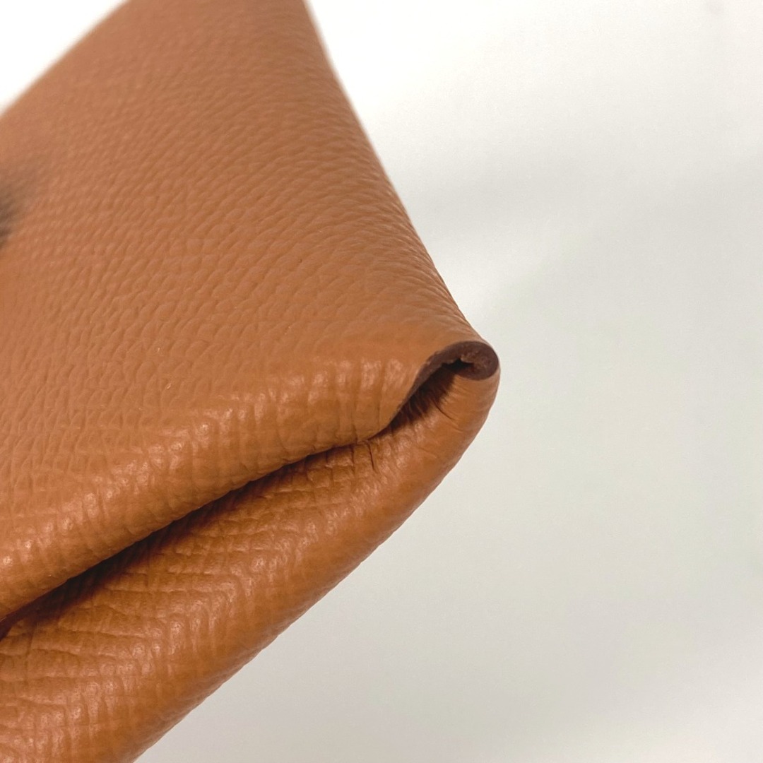 Hermes(エルメス)のエルメス HERMES バスティア 小銭入れ 財布 コインケース エプソン B刻 ゴールド 新品 メンズのファッション小物(コインケース/小銭入れ)の商品写真