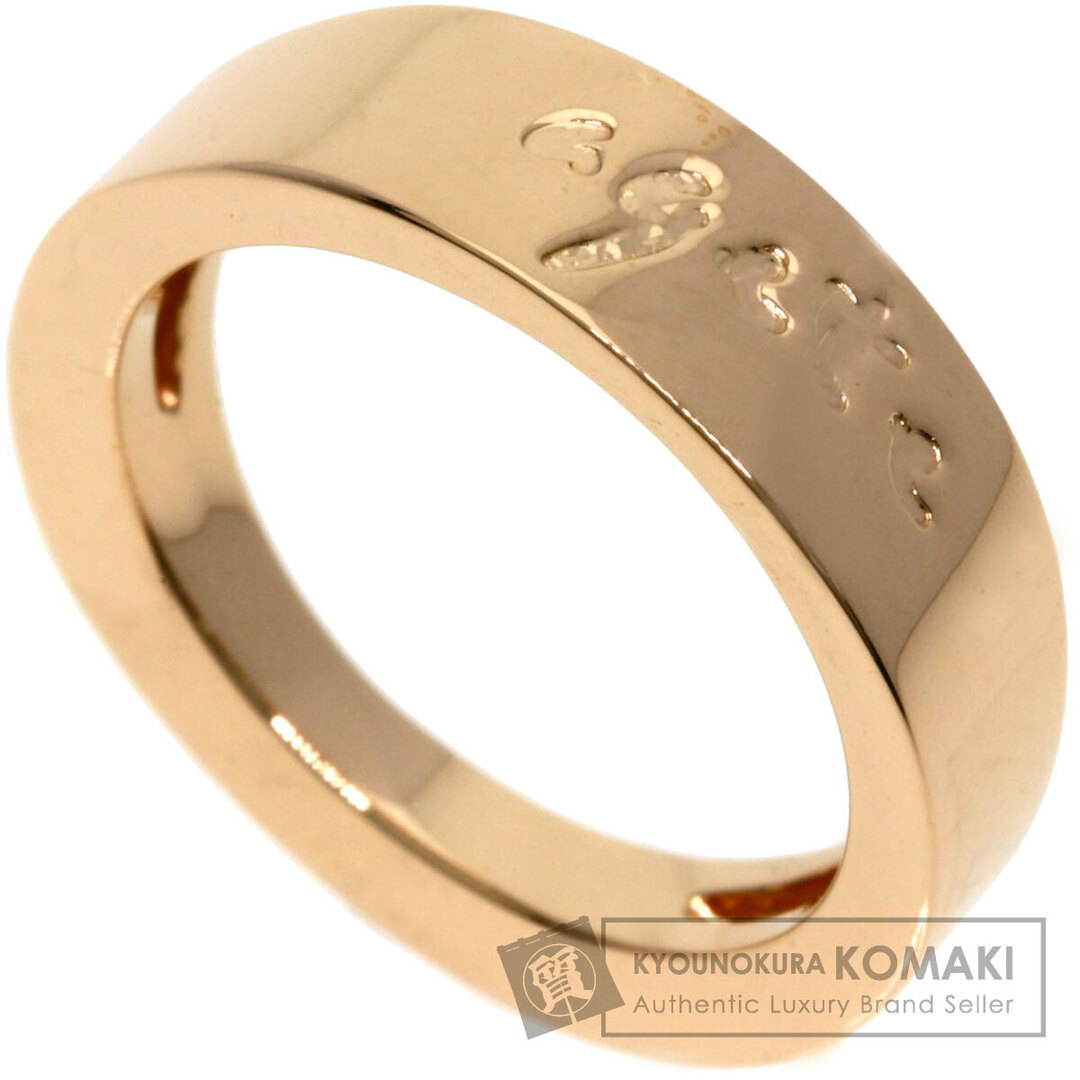 agete - agete ロゴ リング・指輪 K18PG レディース