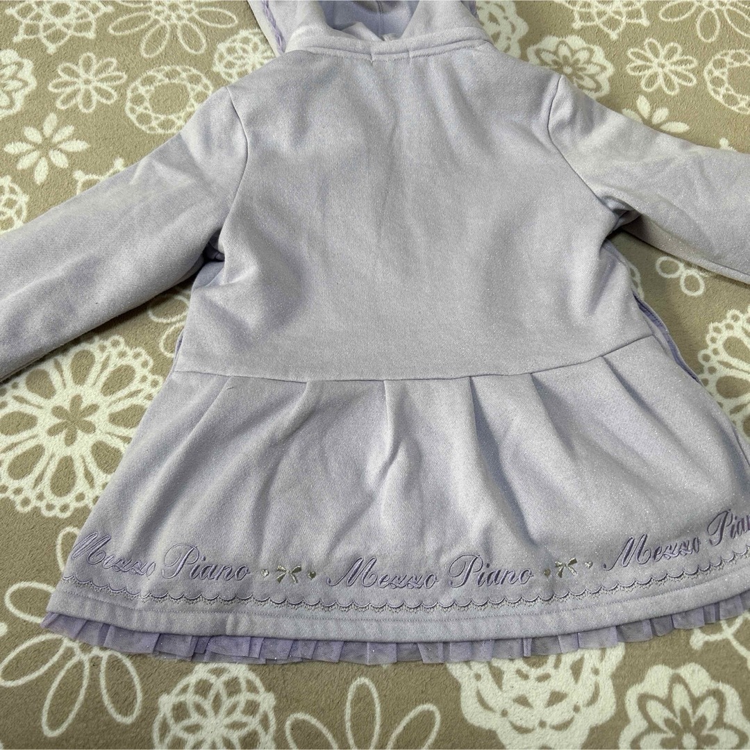 mezzo piano(メゾピアノ)のmezzopiano 3wayコート キッズ/ベビー/マタニティのキッズ服女の子用(90cm~)(コート)の商品写真