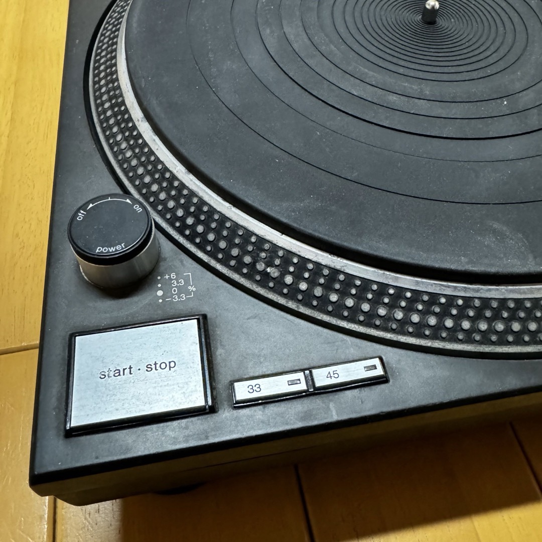 Technics(テクニクス)のテクニクス　SL1200mk3 やや難あり 楽器のDJ機器(ターンテーブル)の商品写真