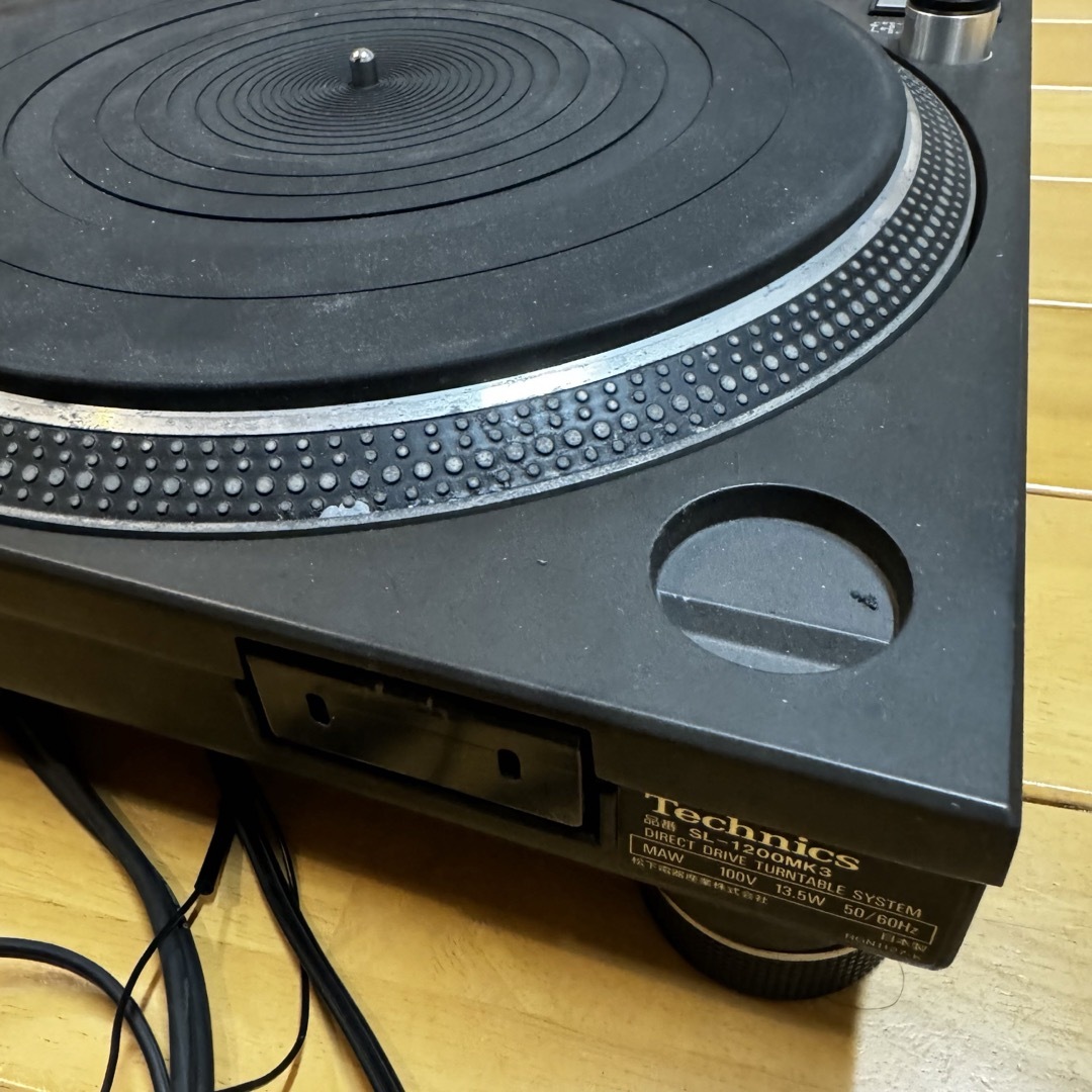 Technics(テクニクス)のテクニクス　SL1200mk3 やや難あり 楽器のDJ機器(ターンテーブル)の商品写真