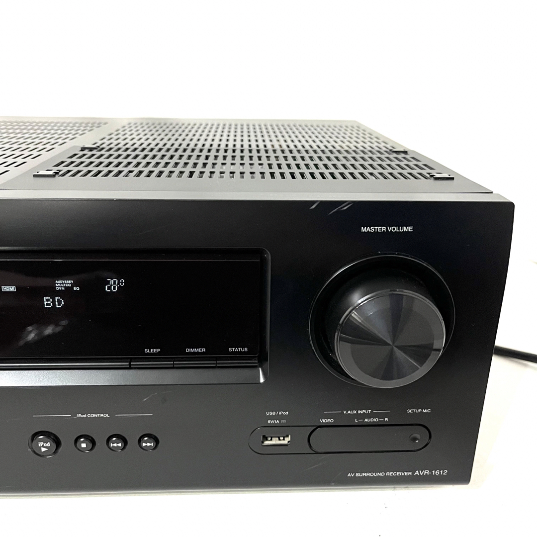 動作確認済】DENON AVサラウンドレシーバー AVR-1612 AVアンプ 動作確認済】DENON AVサラウンドレシーバー AVR-1612 AVアンプ