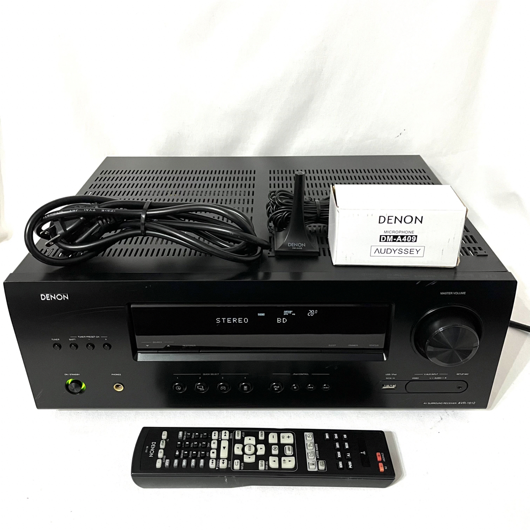 動作確認済】DENON AVサラウンドレシーバー AVR-1612 AVアンプ 動作確認済】DENON AVサラウンドレシーバー AVR-1612 AVアンプ