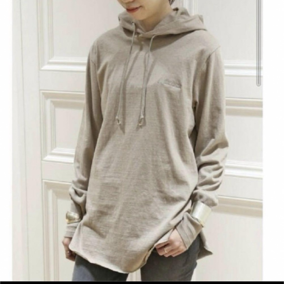 DEUXIEME CLASSE(ドゥーズィエムクラス)のMUSE de Deuxieme Classe  HOODED Tシャツ  レディースのトップス(Tシャツ(長袖/七分))の商品写真