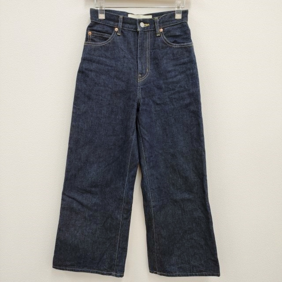 Shinzone(シンゾーン)のShinzone ANNIE JEANS アニージーンズ ハイウエスト 22AMSPA04 サイズ34 デニムパンツ ネイビー レディース シンゾーン【中古】4-0211G♪ レディースのパンツ(デニム/ジーンズ)の商品写真