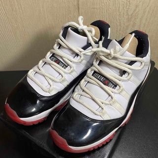 ジョーダン(Jordan Brand（NIKE）)のNIKE AIR JORDAN 11 low gym red(スニーカー)