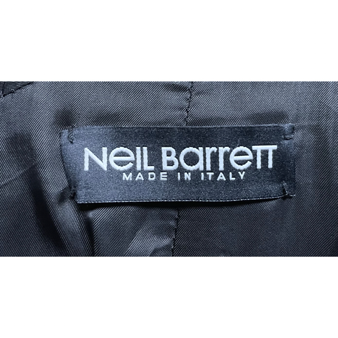 NEIL BARRETT(ニールバレット)のニールバレット ジャケット ブルゾン ダブルジップ Wジップ  ライダース メンズのジャケット/アウター(ライダースジャケット)の商品写真
