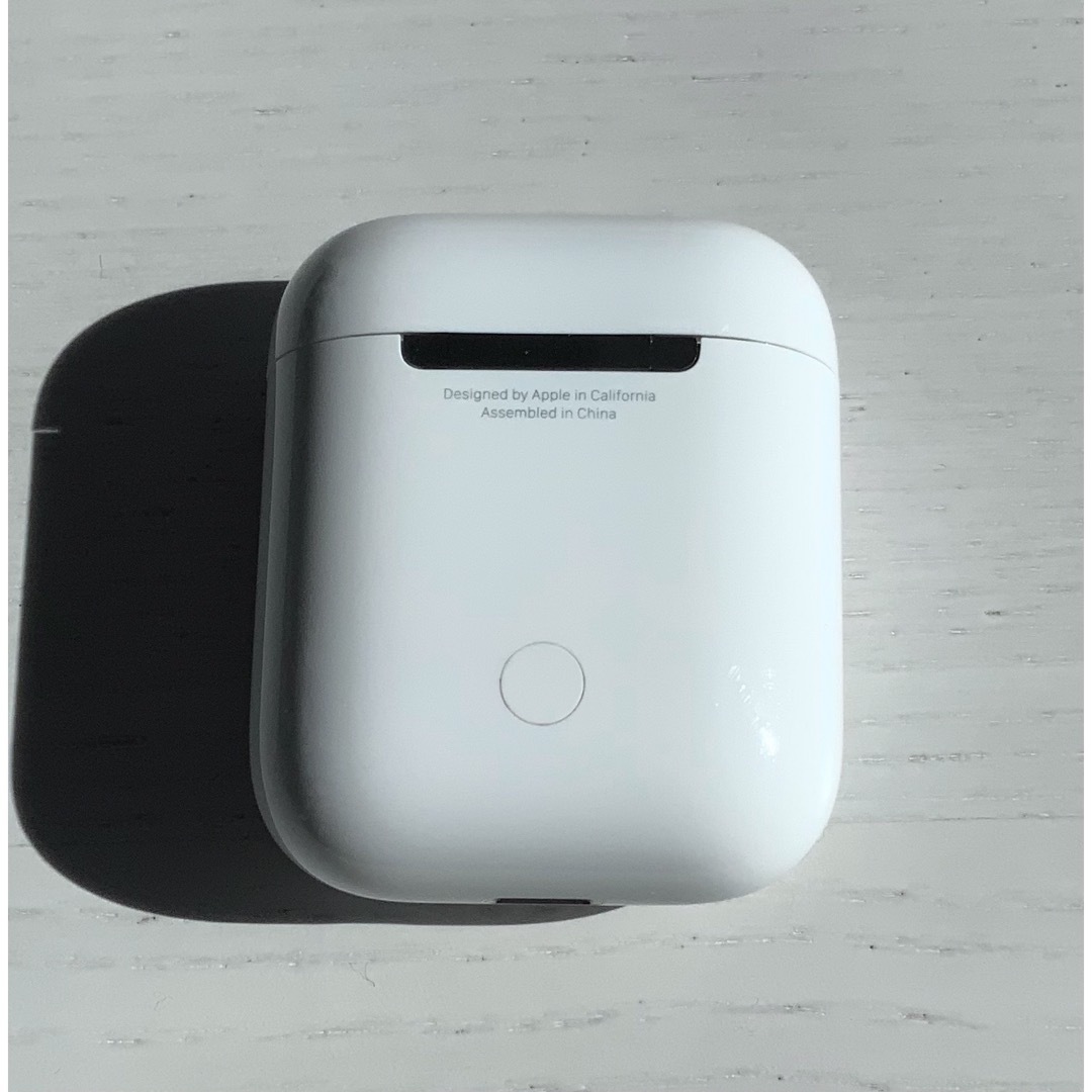 Apple - AirPods第2世代 箱付 刻印有左右イヤフォン本体ケースApple