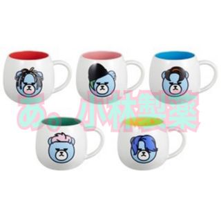 ビッグバン(BIGBANG)の⚛️BIGBANG KRUNK×BIGBANG マグカップ 5個セット(K-POP/アジア)