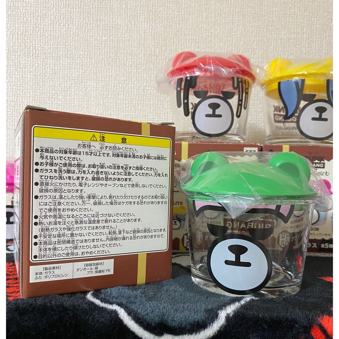 BIGBANG(ビッグバン)の⚛️BIGBANG×KRUNK 一番くじ グラス 5種セット エンタメ/ホビーのCD(K-POP/アジア)の商品写真