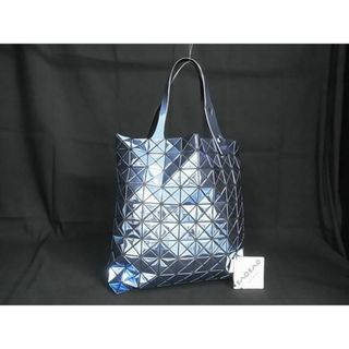 イッセイミヤケ(ISSEY MIYAKE)の■極美品■ BAO BAO ISSEY MIYAKE バオバオイッセイミヤケ PVC ショルダーバッグ トートバッグ ハンドバッグ 肩掛け ブルー系 AX1121 (その他)