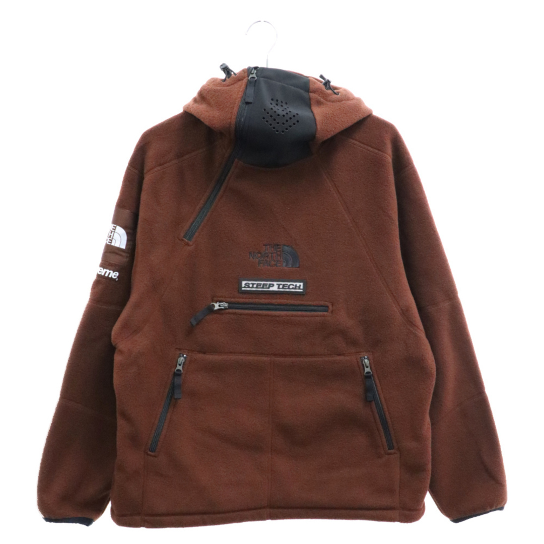 Supreme(シュプリーム)のSUPREME シュプリーム 22AW×THE NORTH FACE Steep Tech Fleece スティープテックフリース フーディー 長袖パーカー ブラウン NA522081 メンズのジャケット/アウター(フライトジャケット)の商品写真