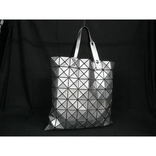 イッセイミヤケ(ISSEY MIYAKE)の■極美品■ BAO BAO ISSEY MIYAKE バオバオイッセイミヤケ ルーセント PVC トートバッグ ハンドバッグ シルバー系 AX3666 (その他)