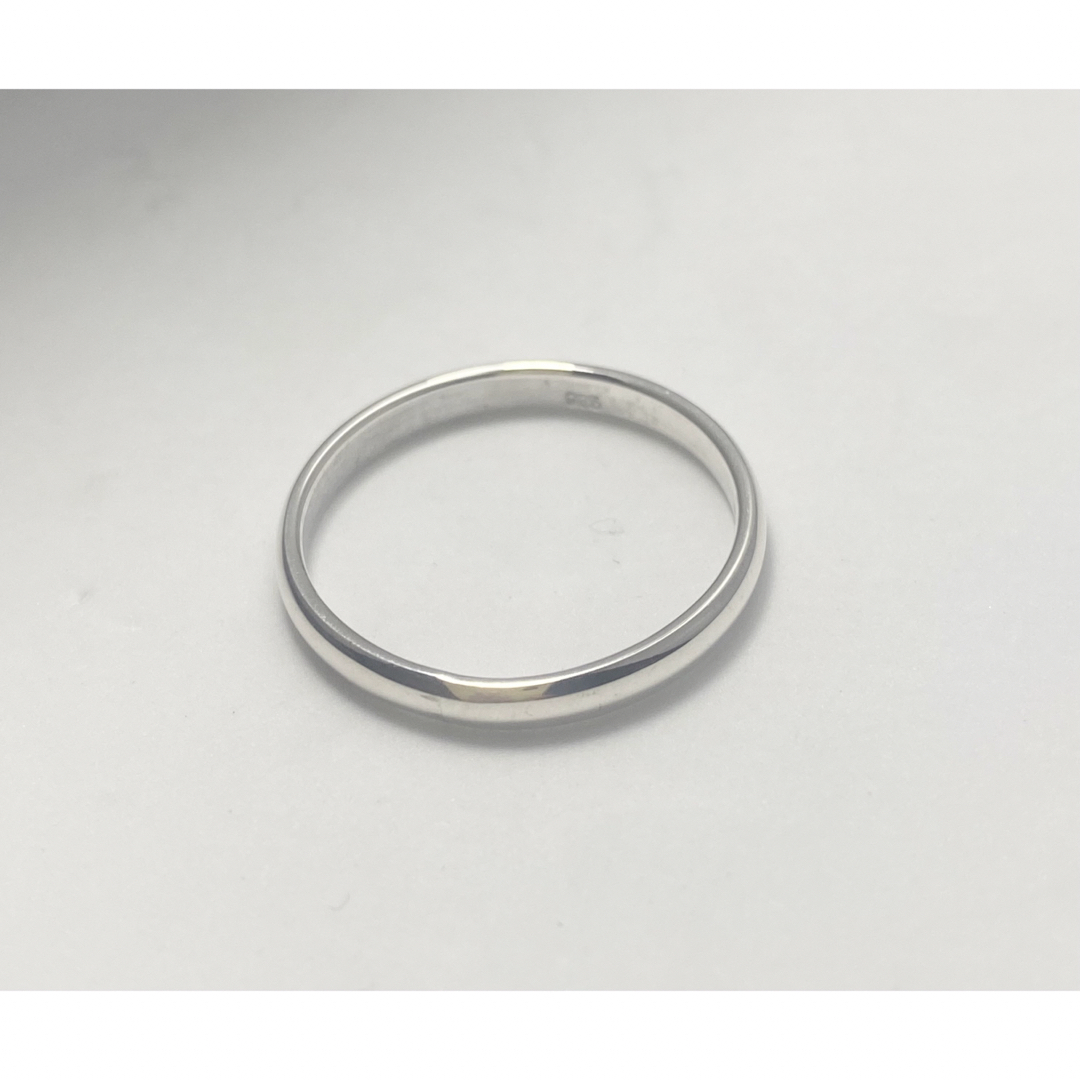 silver925  シルバー925 幅3ミリ甲丸リング重ね付けリングんふぇAね メンズのアクセサリー(リング(指輪))の商品写真