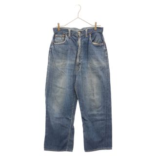 リーバイス(Levi's)のLevi's リーバイス 40s VINTAGE 701XX ヴィンテージ 47モデル前期 ストレートデニムパンツ ジーンズ 片面タブ 革パッチ ビッグE インディゴ(デニム/ジーンズ)