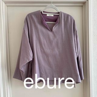 エブール(ebure)のエブール　ebure Vネックプルオーバー(シャツ/ブラウス(長袖/七分))