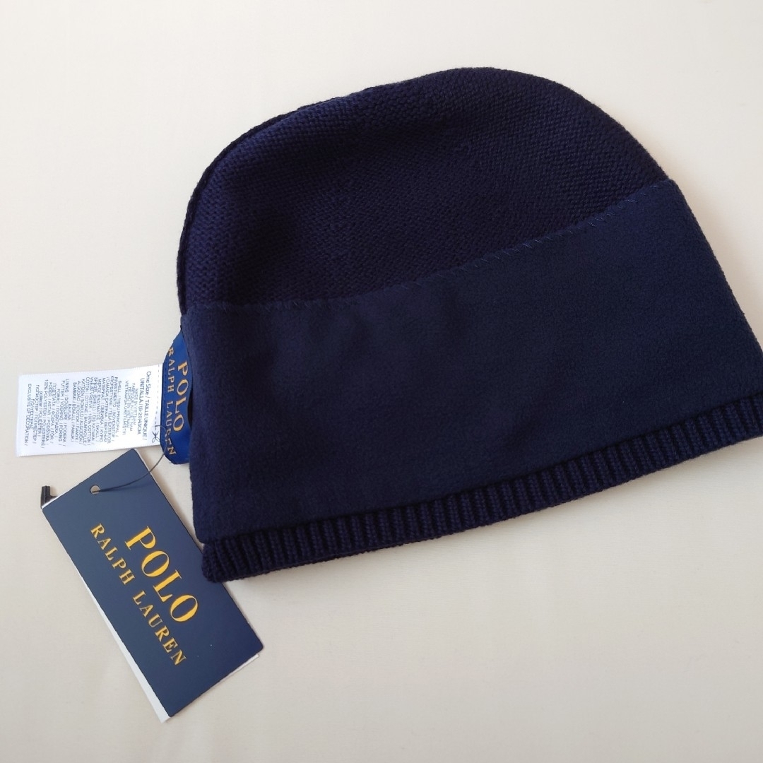 POLO RALPH LAUREN(ポロラルフローレン)のラルフローレン　キッズニット帽子 キッズ/ベビー/マタニティのこども用ファッション小物(帽子)の商品写真