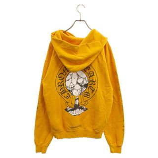 クロムハーツ(Chrome Hearts)のCHROME HEARTS クロムハーツ PPO mustard HD PLVR MATTY BOYバックプリントプルオーバーパーカー マスタード(パーカー)