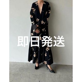 クラネ(CLANE)のCLANE W FACE GATHER SWITCH ONEPIECE(ロングワンピース/マキシワンピース)