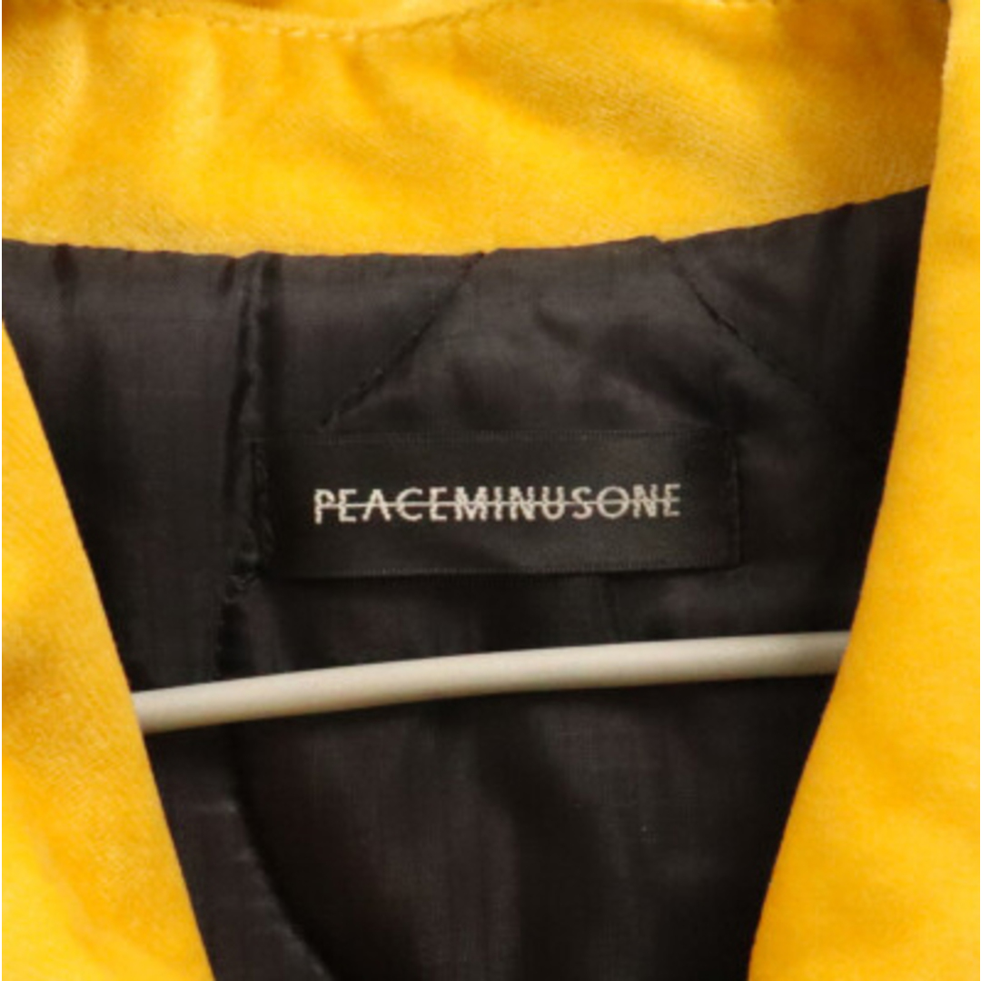 PEACEMINUSONE(ピースマイナスワン)のpeaceminusone ピースマイナスワン BOMBER JACKET #1 バックロゴ ボンバージャケット グリーン メンズのジャケット/アウター(フライトジャケット)の商品写真