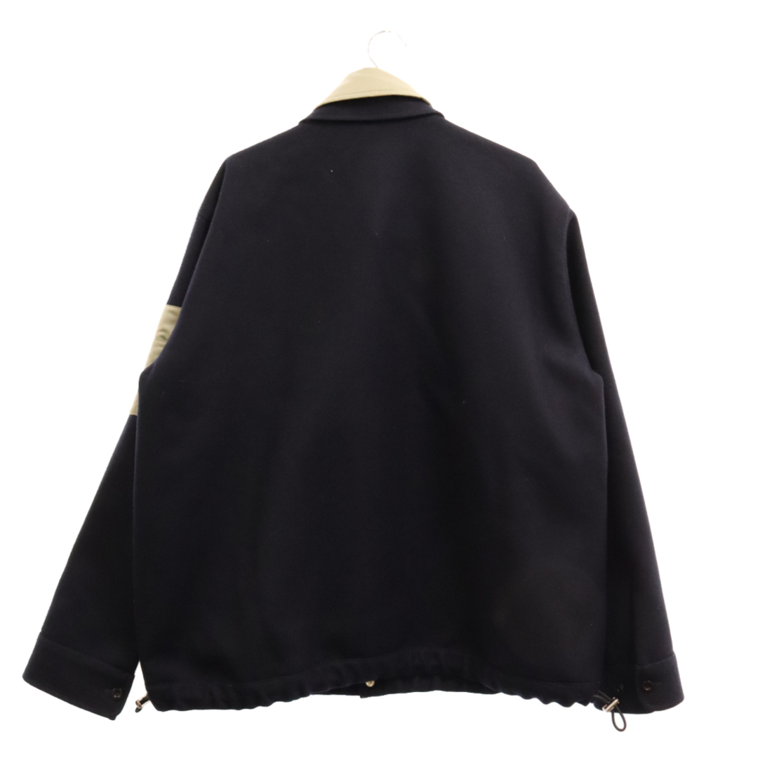 sacai - Sacai サカイ 23AW Wool Melton Blouson ウールメルトンシャツ