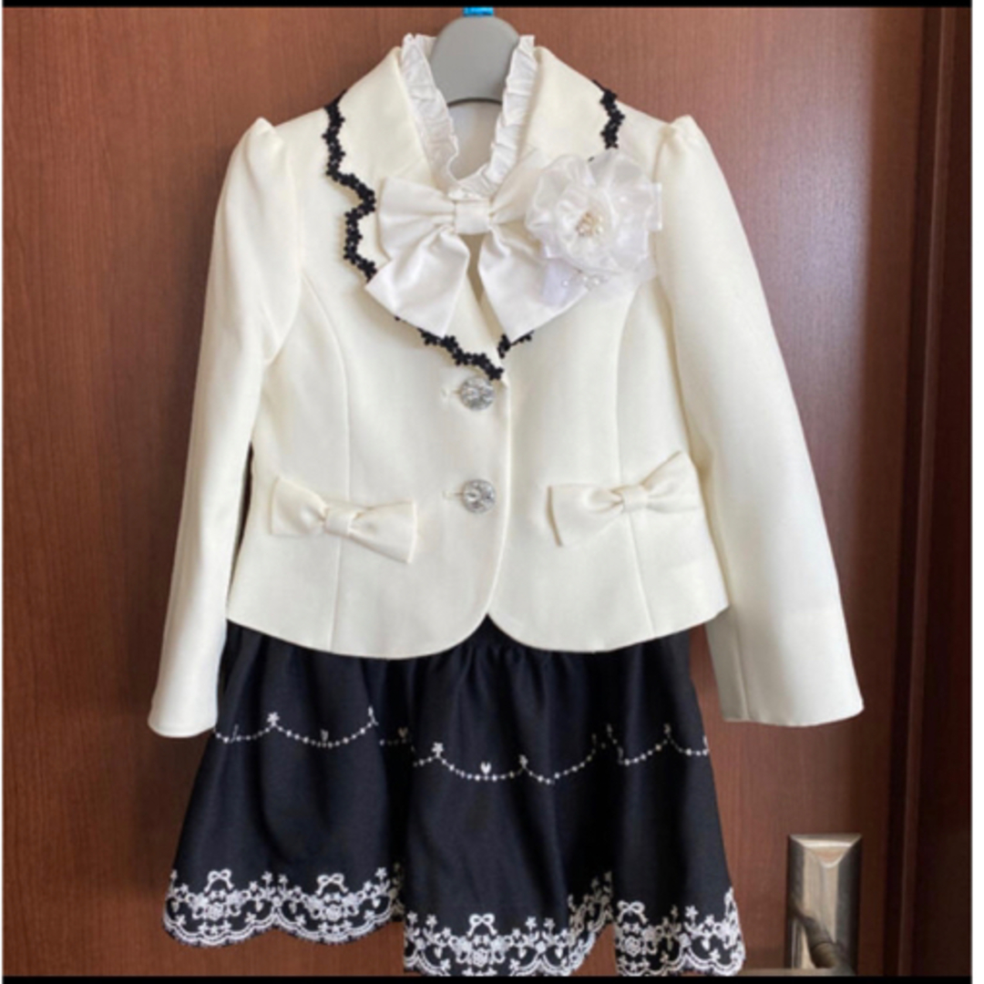 入学式 女の子 4点セット 115cm キッズ/ベビー/マタニティのキッズ服女の子用(90cm~)(ドレス/フォーマル)の商品写真