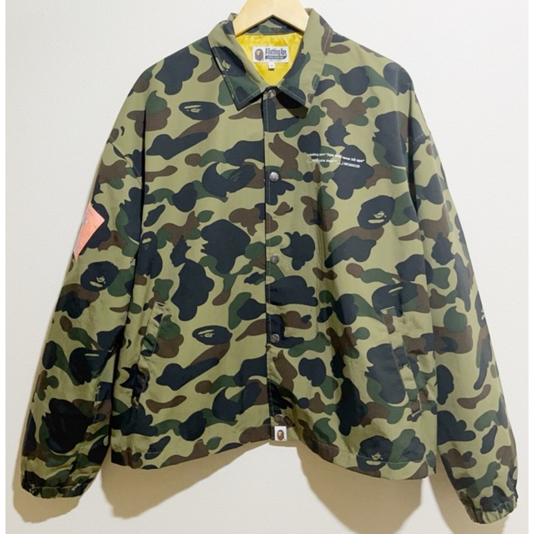 A BATHING APE(アベイシングエイプ)のA BATHING APE(アベイシングエイプ) 001LJE301019X 1ST CAMO RELAXED COACH JACKET カモフラ コーチジャケット【A31299-007】 メンズのジャケット/アウター(ナイロンジャケット)の商品写真