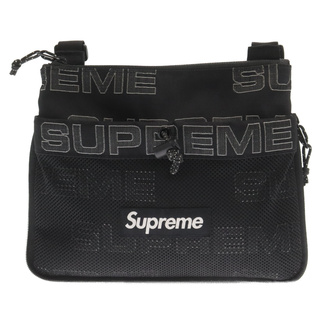 supreme 2022fw shoulder bag ブラックショルダーバッグ