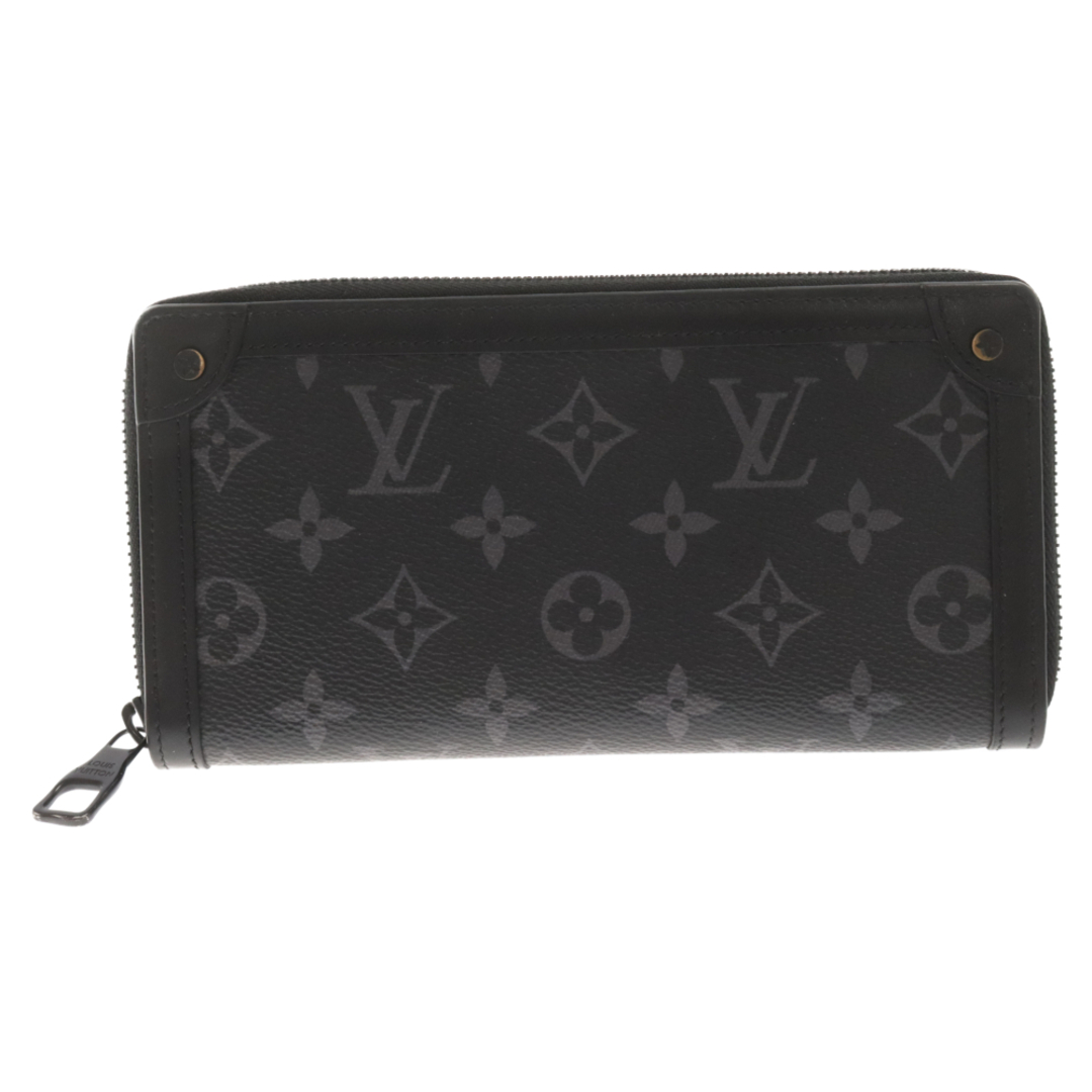 LOUIS VUITTON(ルイヴィトン)のLOUIS VUITTON ルイヴィトン モノグラム トランク ジッピーウォレット M80558 長財布 ブラック メンズのファッション小物(長財布)の商品写真