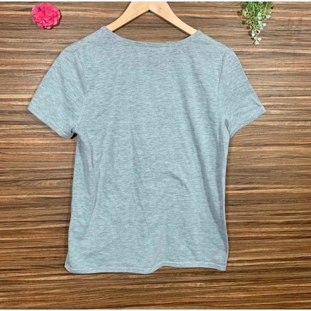 ANNA ALICE アンナアリス️ LLサイズ ポロシャツ 半袖 灰色 グレー レディースのトップス(ポロシャツ)の商品写真