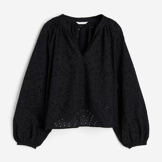 エイチアンドエイチ(H&H)のh&m イギリス刺繍ブラウス(シャツ/ブラウス(長袖/七分))