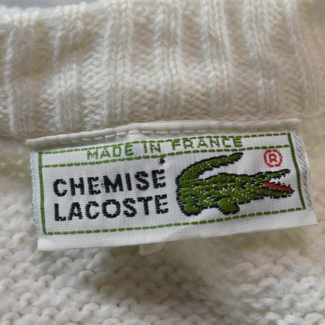 LACOSTE(ラコステ)のラコステ 80s ベスト 13964ｃ フランス製 ビンテージ LACOSTE メンズのトップス(ベスト)の商品写真