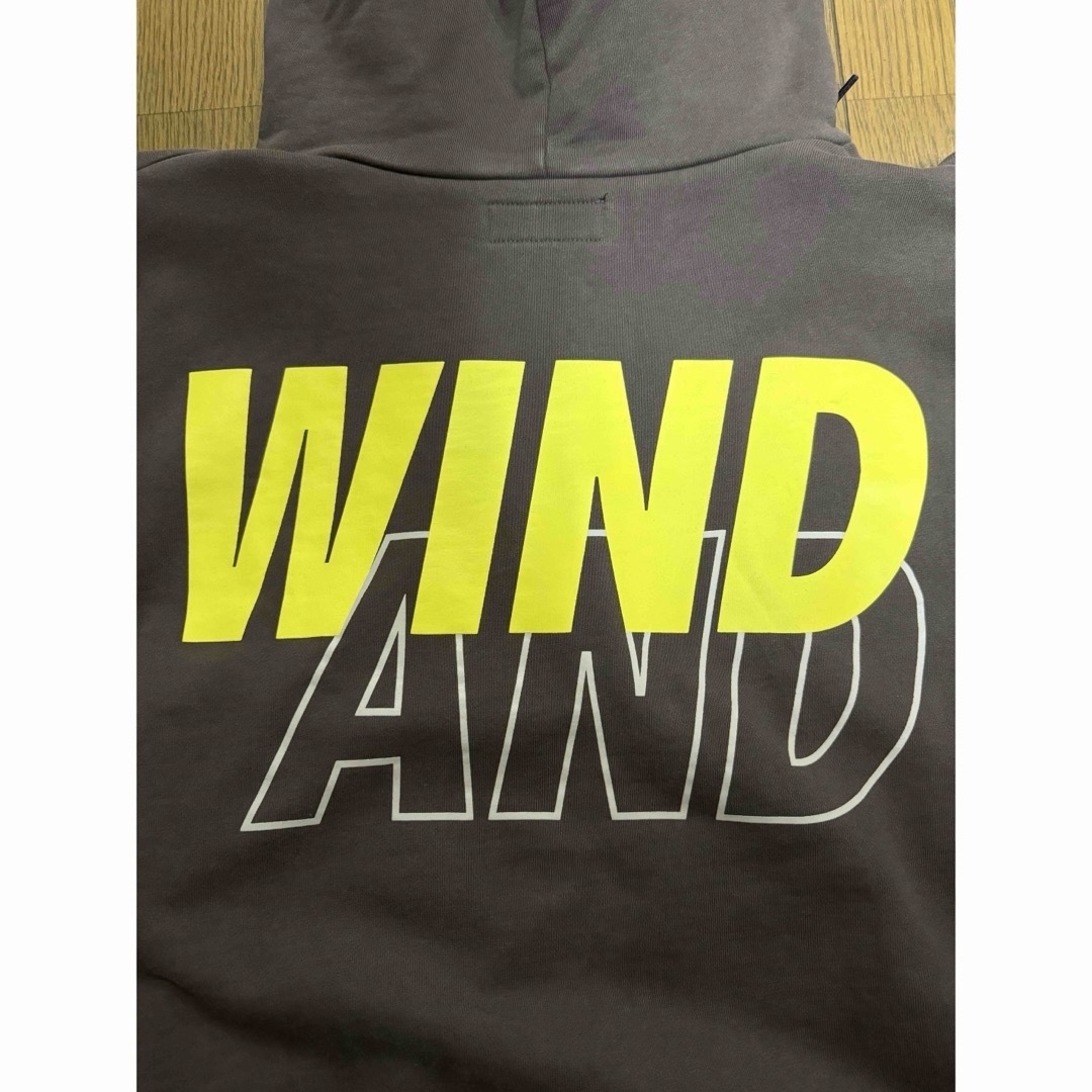 WIND AND SEA(ウィンダンシー)のwind and sea ウィンダンシー パーカー フーディ ブラウン xl メンズのトップス(パーカー)の商品写真