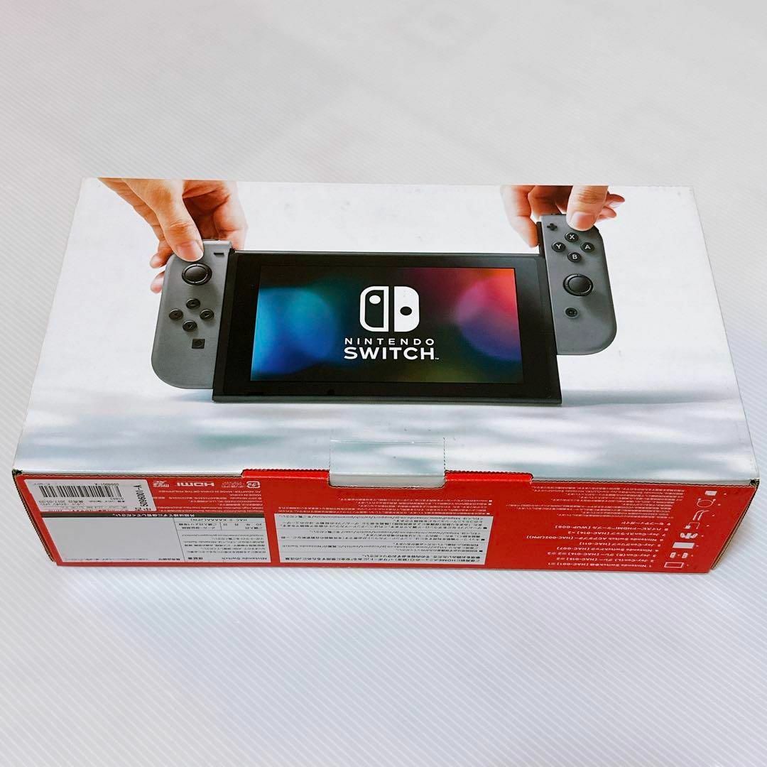 未対策機 初期型Nintendo switch グレー 付属品完備 動作良好