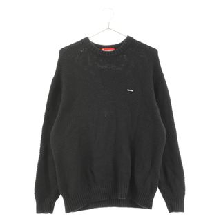 シュプリーム(Supreme)のSUPREME シュプリーム 20AW Textured Small Box Sweater テクスチャードスモールボックスロゴニット長袖セーター ブラック(ニット/セーター)