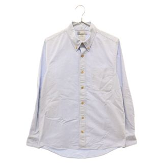 ヴィスヴィム(VISVIM)のVISVIM ヴィスヴィム 15AW/ALBACORE SHIRT L/S (GIZA OX) 肘刺子柄 長袖シャツ ブルー 0115405011004(シャツ)