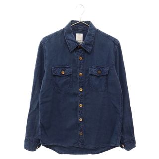 ヴィスヴィム(VISVIM)のVISVIM ヴィスヴィム 18AW BLACK ELK FLANNEL 長袖シャツ インディゴ 0115405011005(シャツ)