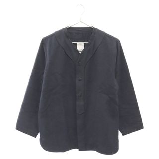 ヴィスヴィム(VISVIM)のVISVIM ヴィスヴィム 16AW DUGOUT SHIRT シルクブレンド ダグアウトシャツ ネイビー 0116205011031(シャツ)