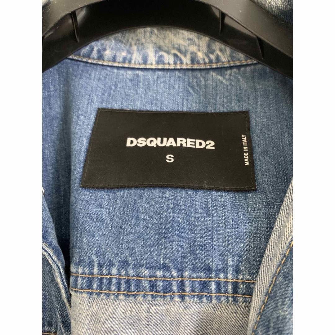 DSQUARED2(ディースクエアード)のDSQUARED2 RAVE ON OVER DENIM JACKET メンズのジャケット/アウター(Gジャン/デニムジャケット)の商品写真