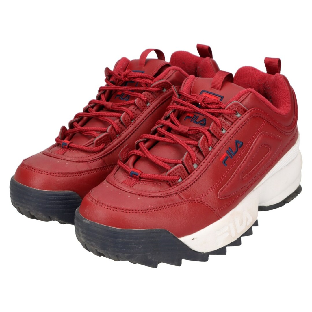 FILA(フィラ)のFILA フィラ Disruptor II Premium ディスラプター2 プレミアム ローカットスニーカー レッド US8.5/26.5cm 1FM00139-647 メンズの靴/シューズ(スニーカー)の商品写真