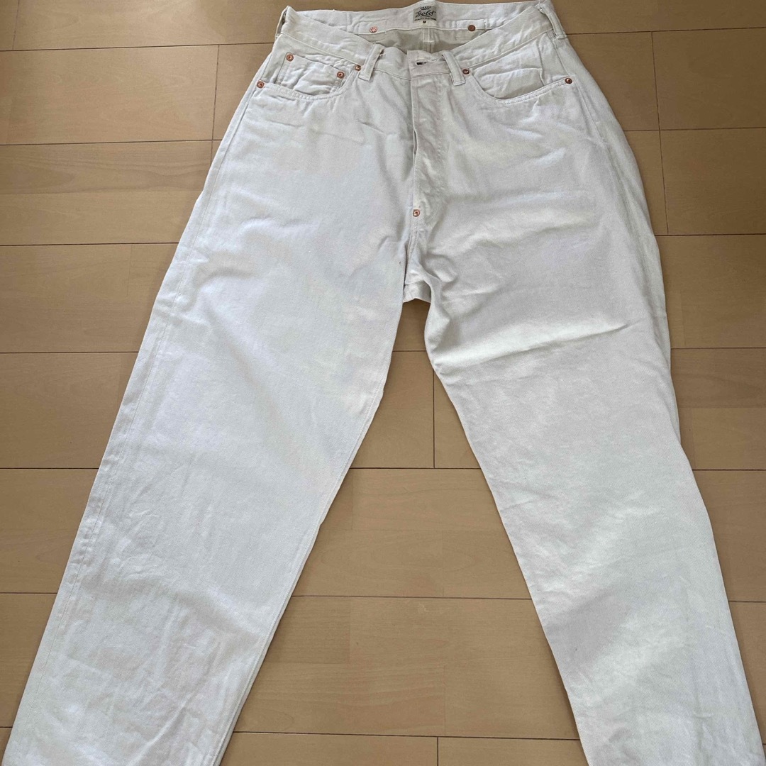 東洋エンタープライズ(トウヨウエンタープライズ)の東洋エンタープライズgold DENIM 5POCKET White メンズのパンツ(デニム/ジーンズ)の商品写真