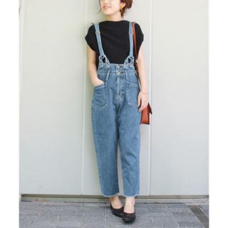 Spick & Span - Spick & Span 美品 ウールライクサロペットパンツ