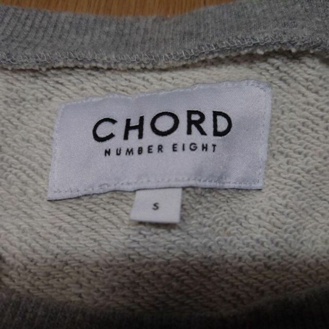 CHORD NUMBER EIGHT(コードナンバーエイト)のコードナンバーエイト　ダメージ加工　薄手スウェットトレーナー　ヴィンテージ加工 メンズのトップス(スウェット)の商品写真