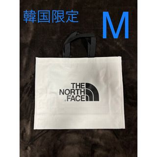 韓国限定　ノースフェイス　エコバッグ　ショッパー　ショッピングバッグ　M  新品(エコバッグ)