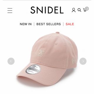 スナイデル(SNIDEL)の完売色🌷新作新品🍀 【SNIDEL|NEW ERA®】コラボCAP(キャップ)