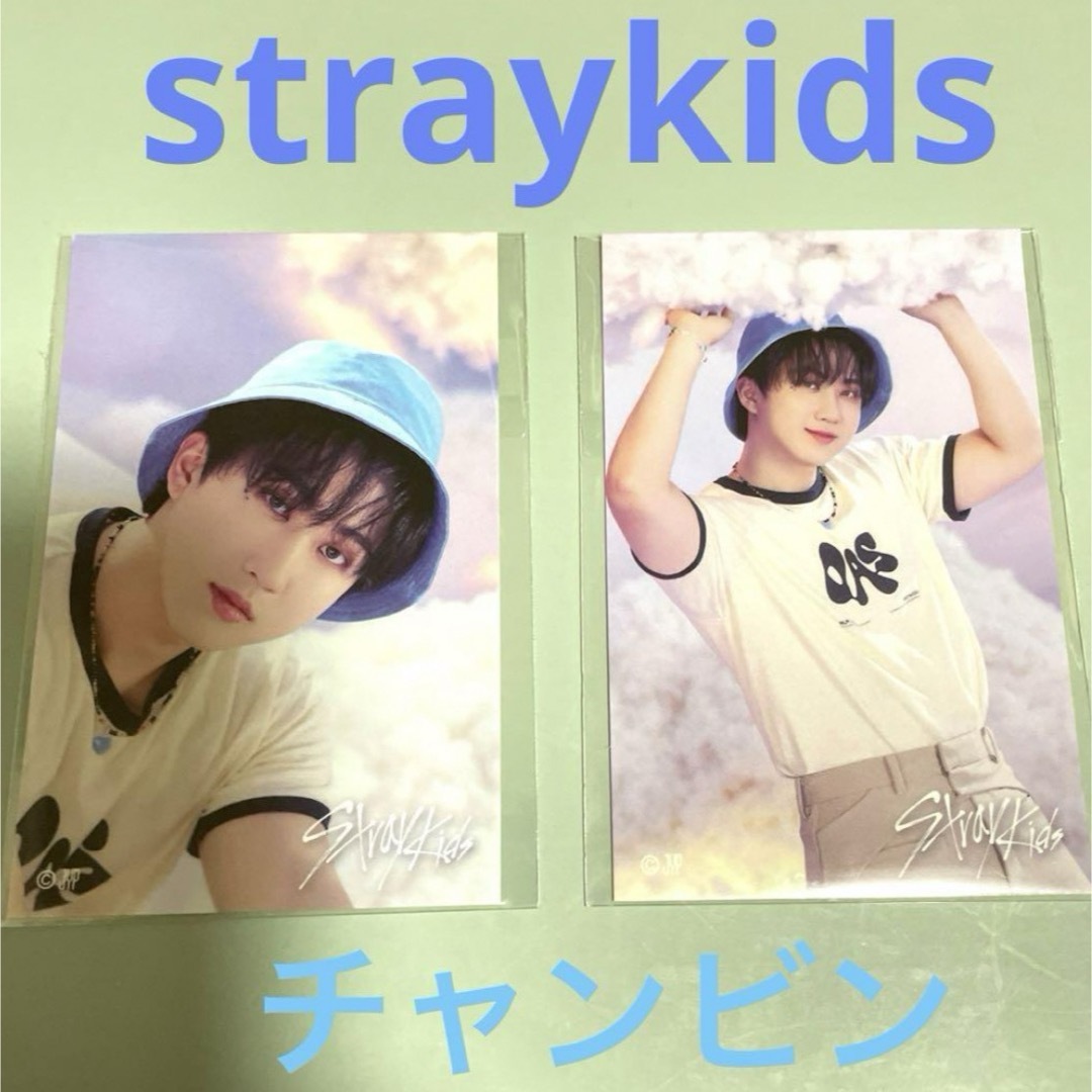 Stray Kids(ストレイキッズ)のstraykids オンラインくじ　ステッカー　チャンビン エンタメ/ホビーのタレントグッズ(アイドルグッズ)の商品写真